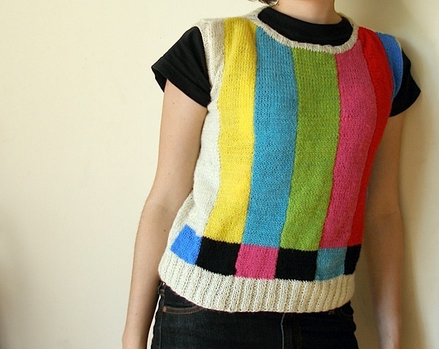 Craftzine.com blog : Test Card Sweater