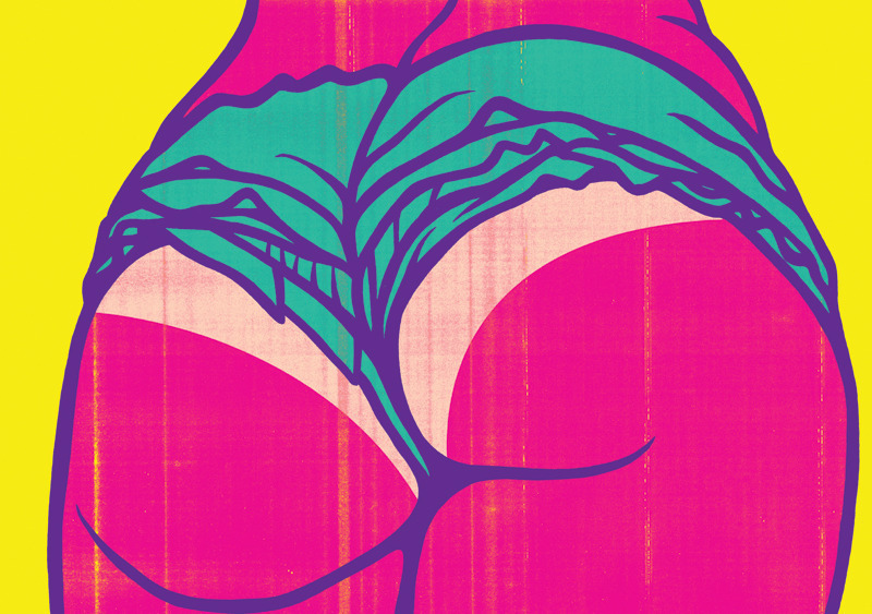NascentIdeas — Booty Clap giclée print