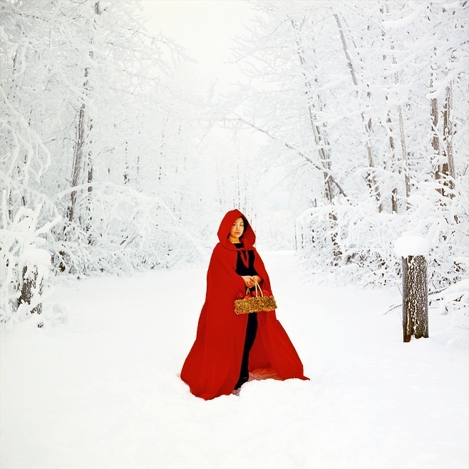 Little Red Riding Hood Takes a Stroll